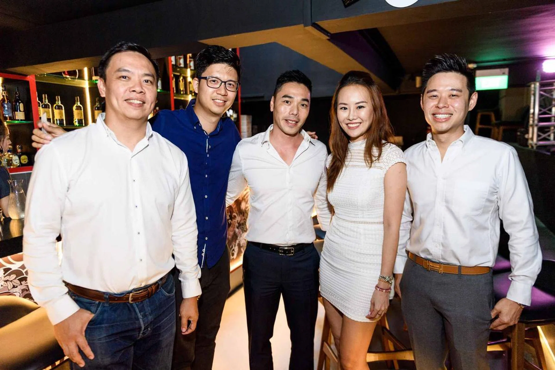 Jack Yu, Darren Choo, Adrian Ong, Mai Shuhui & John Cheng