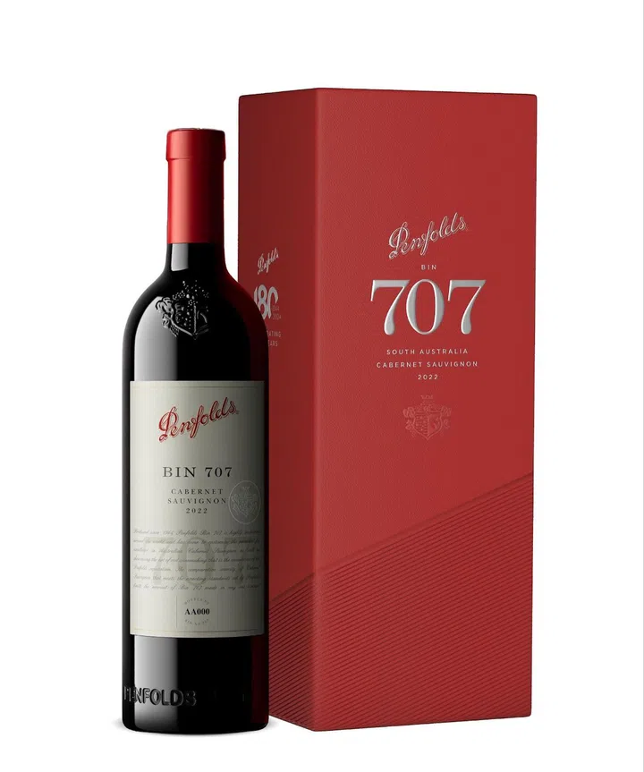 The 707 is an insider wine dubbed “The Grange of Cabernet”, a pure Cabernet Sauvignon from South Australia. (Photo: Penfolds)