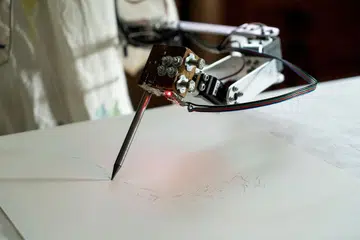Ai-Da the AI humanoid robot artist
