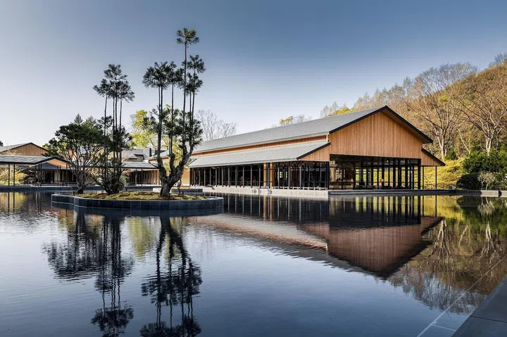 “We were mindful that Hilton and the owners were seeking a one-of-a-kind design concept, a resort that would stand out from the crowd while blending into the landscape,” says Nagata on Roku Kyoto. (Photo: Ben Richards)