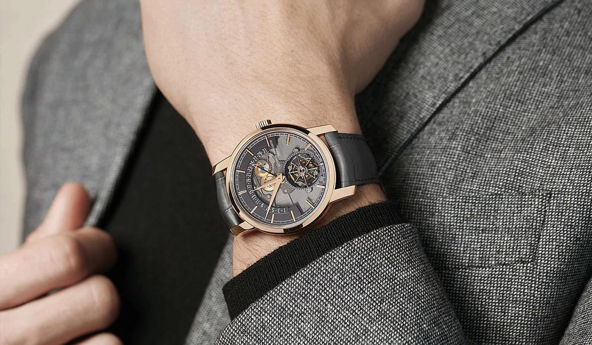Vacheron Constantin Traditionnelle Tourbillon Retrograde Date Openface
