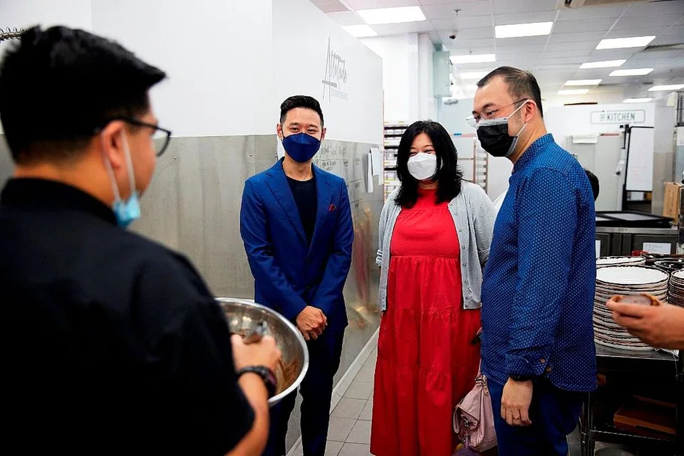 John Cheng, MP Yeo Wan Ling & Wesley Han