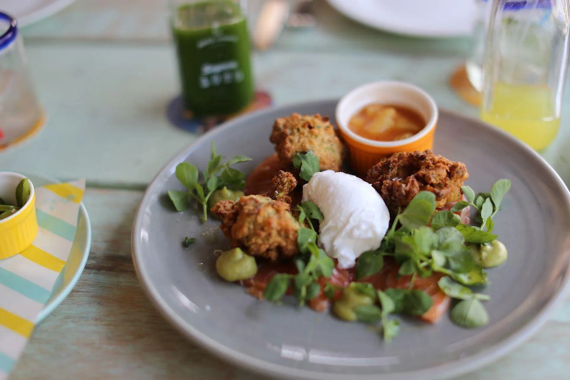 Super Loco Zucchini Quinoa Fritters
