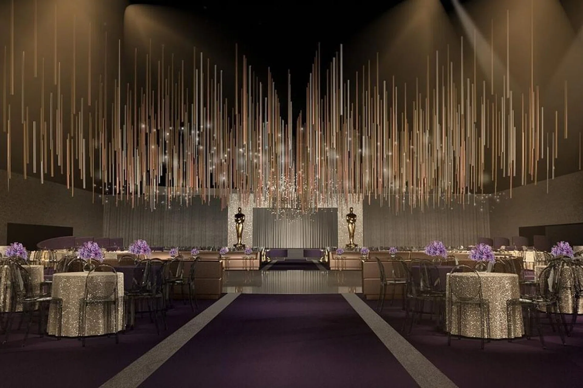 Oscars Governors Ball Rendering