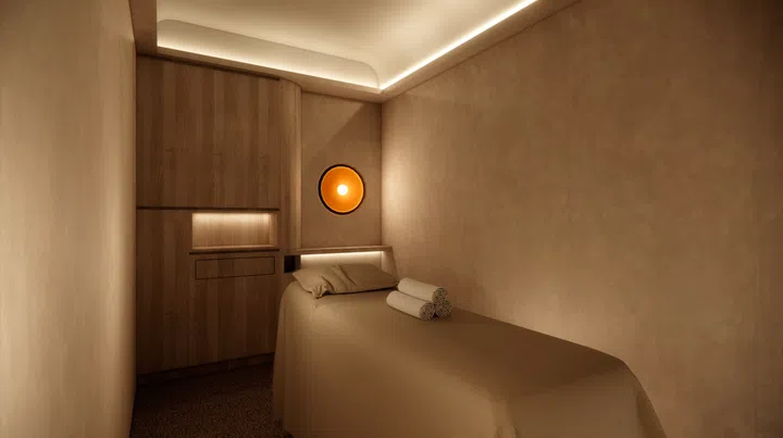 The treatment room at Hideaway. (Photo: Hideaway)