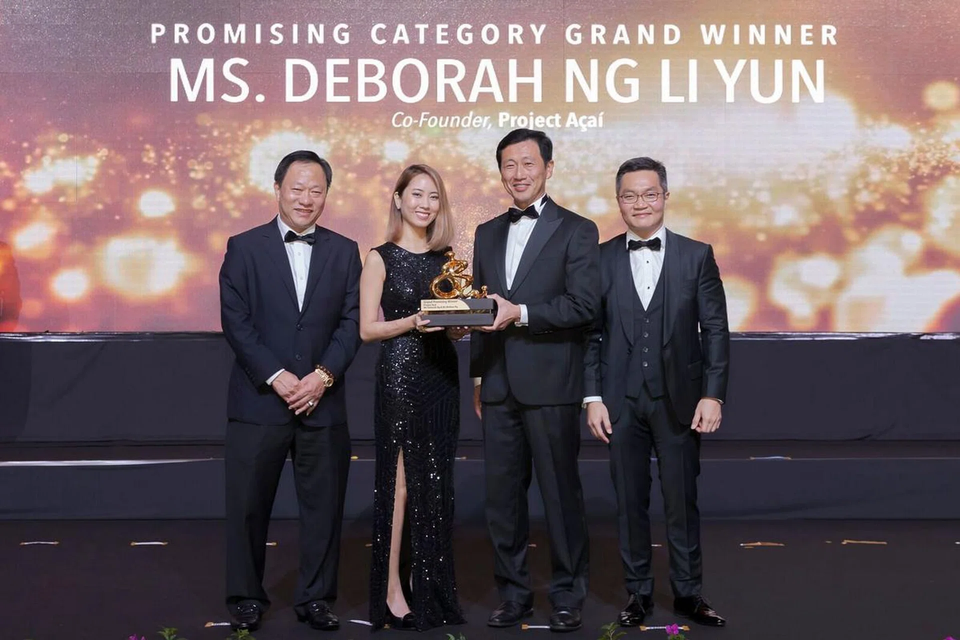 Dato' Seri Dr Derek Goh, Deborah Ng Li Yun, Ong Ye Kung, Neo Sing Hwee