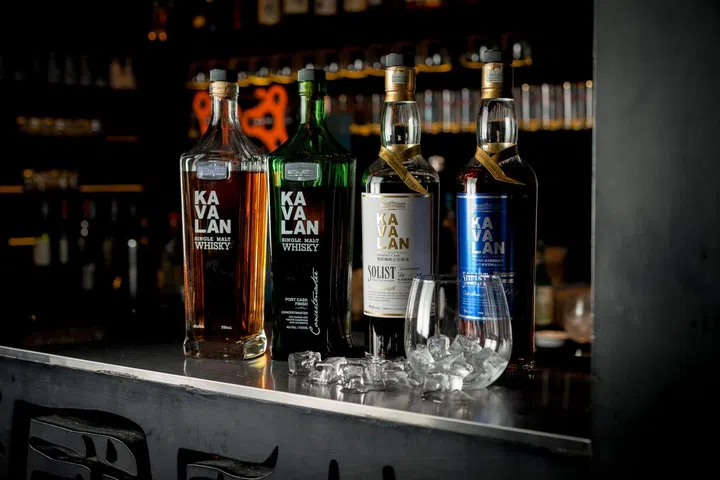 Kavalan whisky collection at Ho Lee Fook (2)