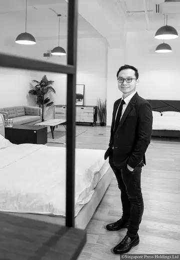 Declan Ee, founder of Castlery Singapore furniture