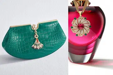Bvlgari Eclettica high jewellery handbag and perfume