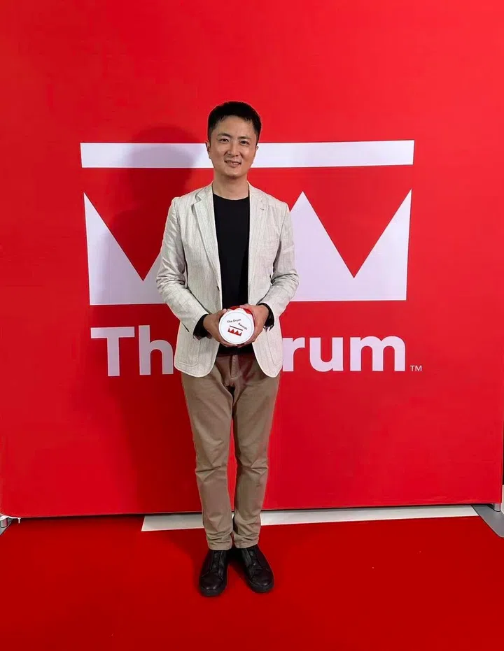 jerry zhu ai marketing singapore startup founder spoonx awards