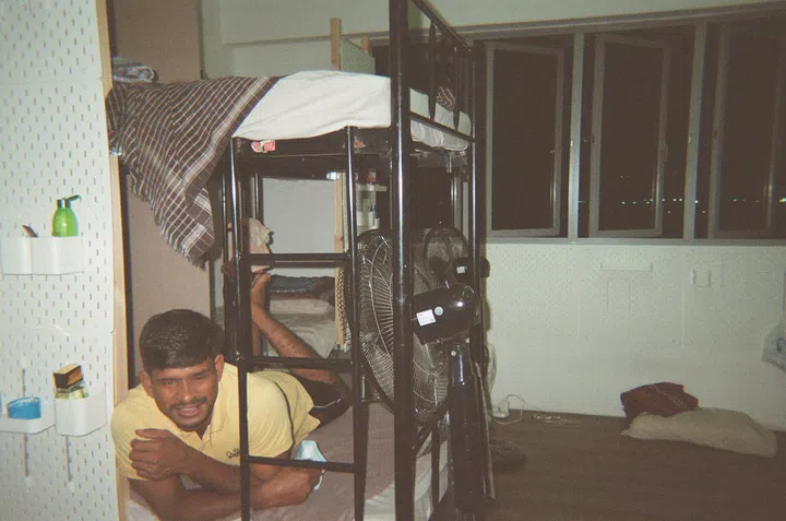 Partitions also doubled up as more storage space for the residents. (Photo: Agency)