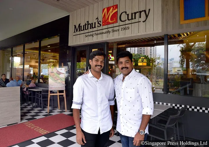 Two's Company  interview with two brothers who run the Muthu's Curry restaurant at Muthu's Curry, Race Course Road, Aug 25, 2015.(John to provide names)Job Number: ST_25.08.2015_1523682297