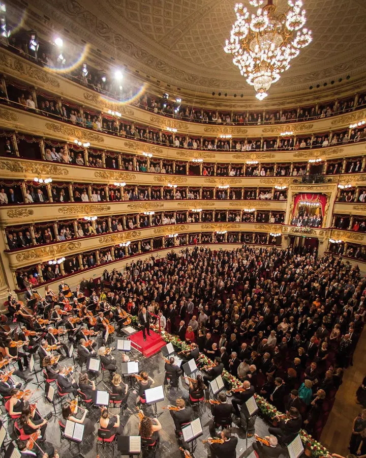 The grand interior of the Teatro alla Scala. (Photo: Rolex)