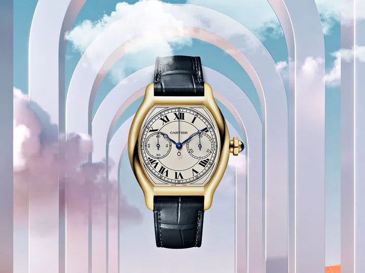 Cartier Prive Tortue Monopoussoir Chronograph (Photo: Cartier)