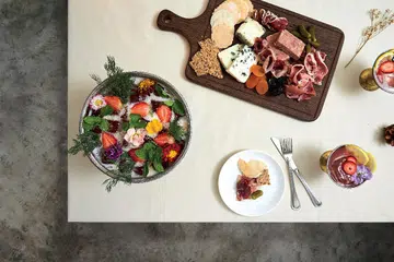 ramona punch charcuterie platter christmas