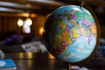 globe-on-desk