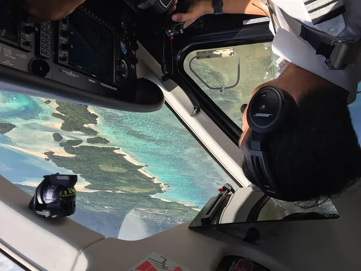 DemoFlightsOverheadOkinawaIslands