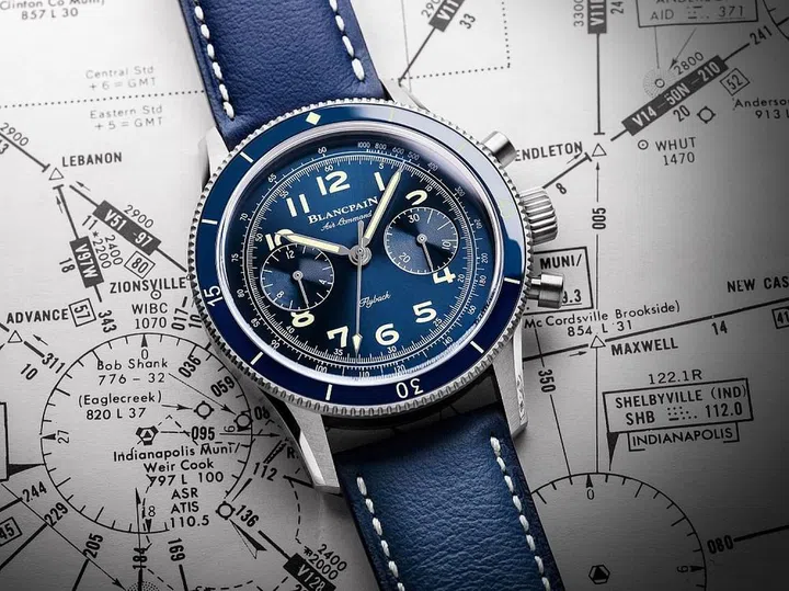 Blancpain Air Command in titanium.