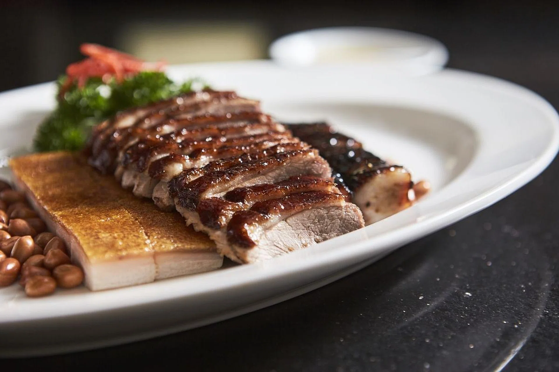 Jade Palace's succulent roast meat platter