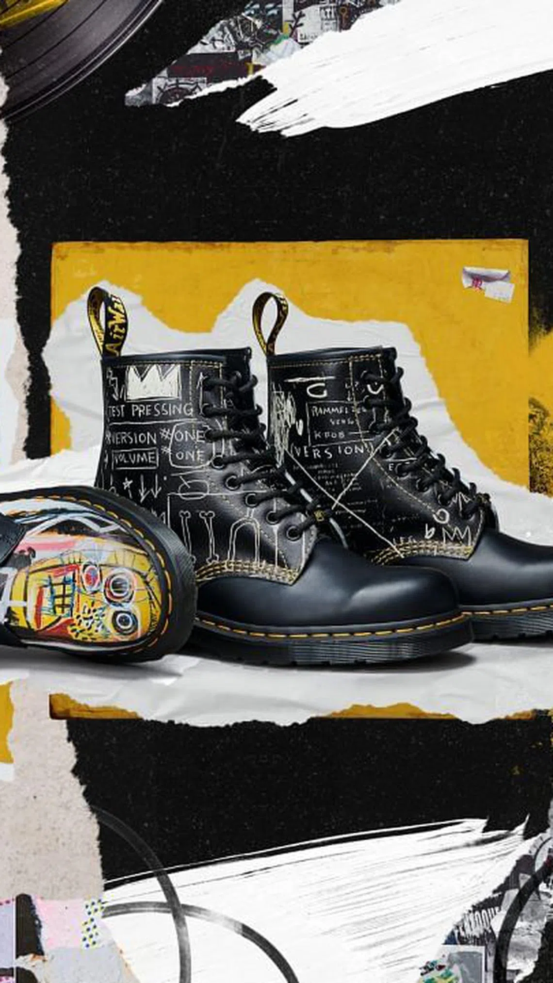 Basquiat Dr.Martens Jean Michel ×