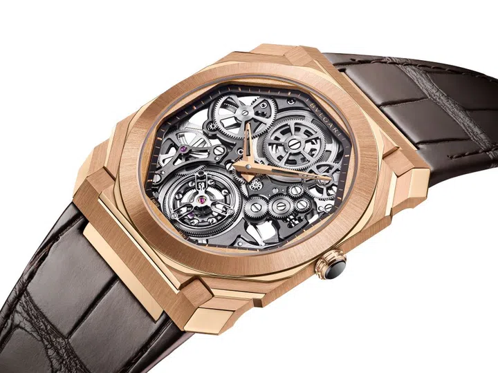 Bulgari Octo Finissimo Tourbillon Manual Rose Gold (Photo: Bulgari)