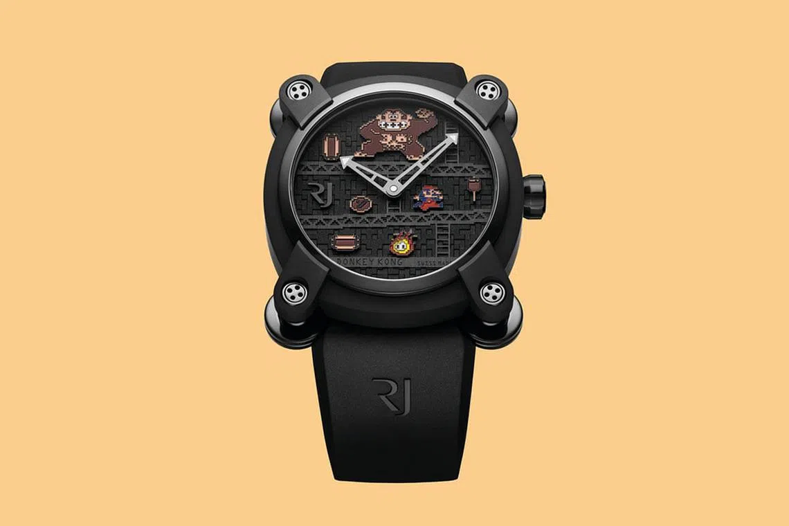 Miss oldschool games? This Romain Jerome watch packs a blast from the ...