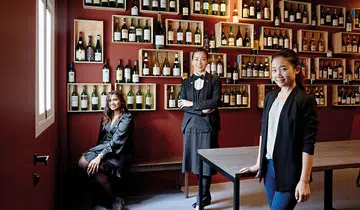 Female Sommelier