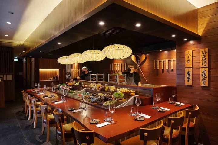 The interior. Photo: Akanoya Robatayaki