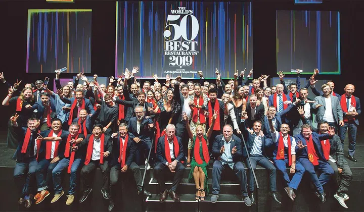 Awardees of the World's 50 Best Restaurants 2019