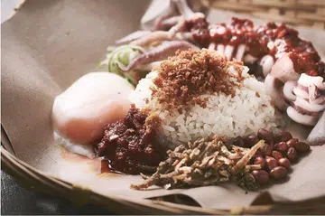 modern nasi lemak