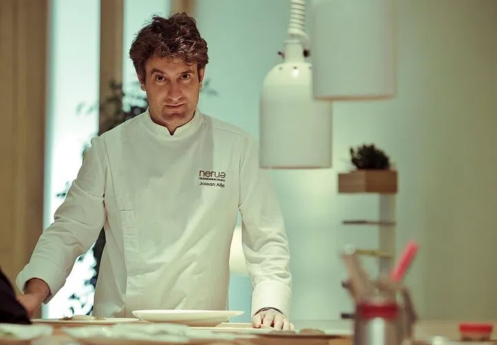 Chef Josean Alija of Nerua Guggenheim Bilbao will be cooking alongside chef Aitor Jeronimo Orive at Basque Kitchen 