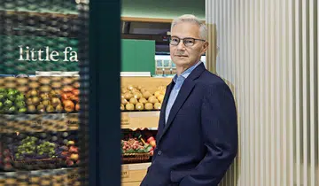 Co-Chairman, CEO & Shareholder of Little Farms, Joe Stevens.