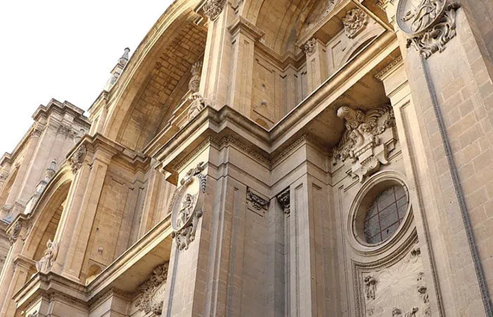 The Santa Maria Cathedral in Granada, Spain, is one of the historical sites the couple enjoyed visiting on their European driving trip.
