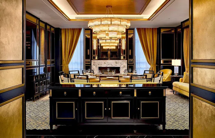 The opulent VIP Room at Madame Fan. (Photo: Madame Fan)