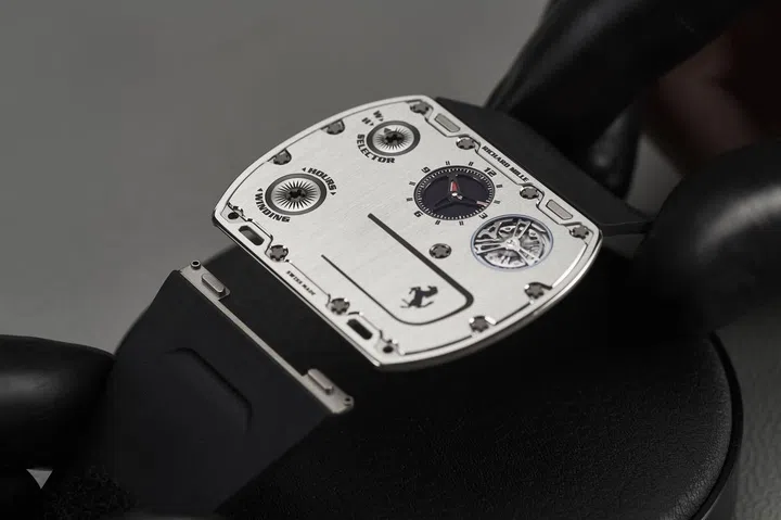 The ultra-thin RM UP-01 watch by Richard Mille and Ferrari. (Photo: Richard Mille)