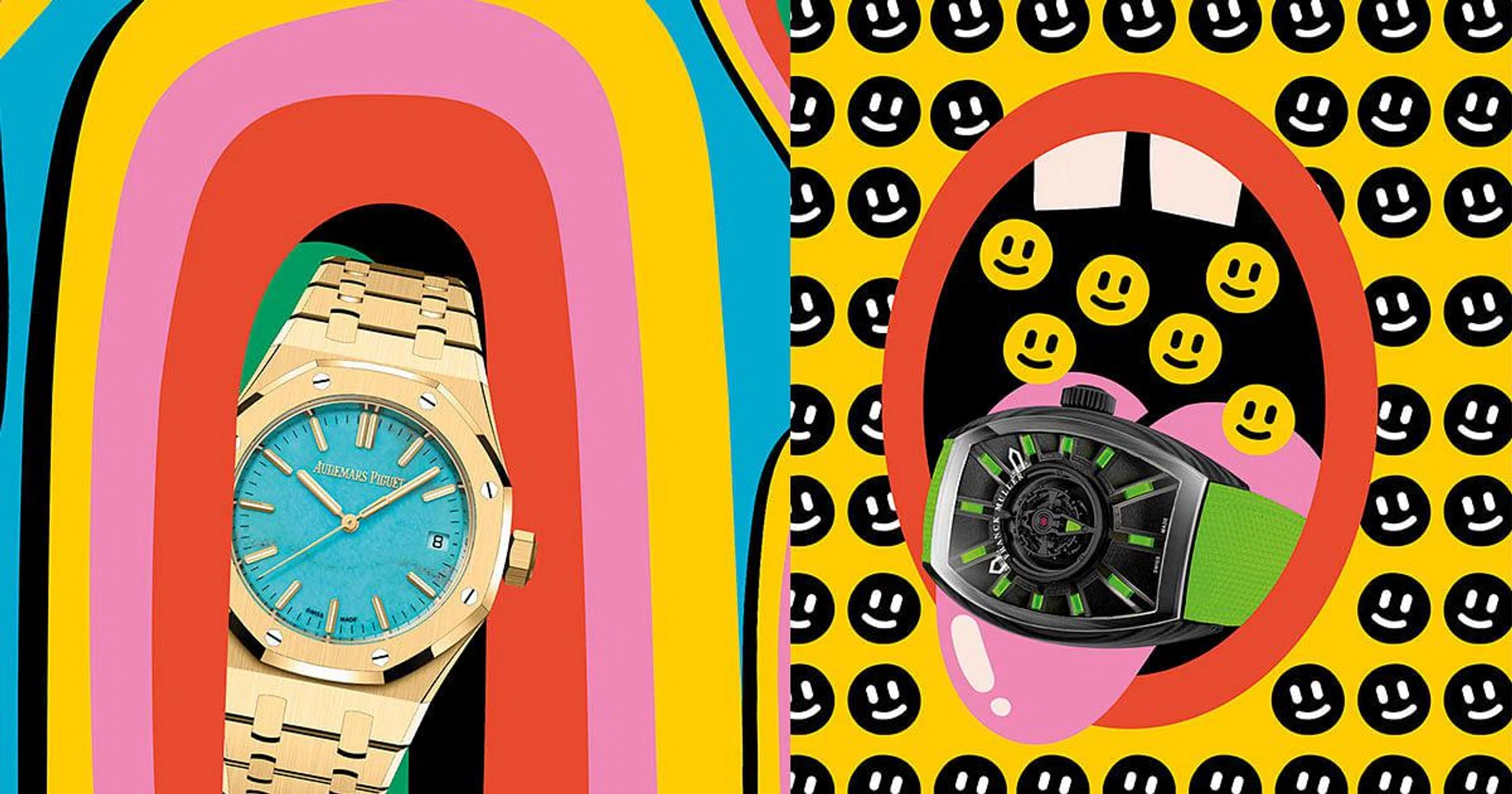 Watch Spread: Colourful watches