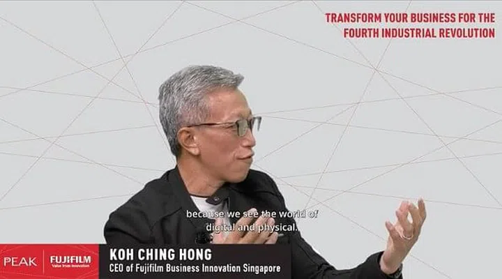 Fujifilm Business Innovation CEO Koh Ching Hong.