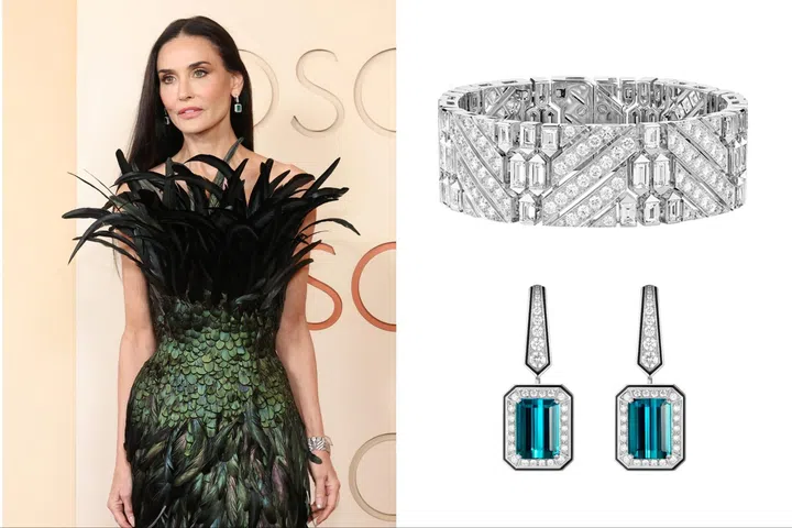 Demi Moore at Oscars 2026at