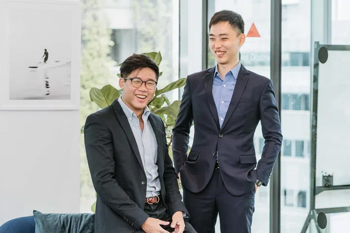 Sealed founders Benjamin Lee (left) and Leo Wen Ge (right). Photo: Sealed Network