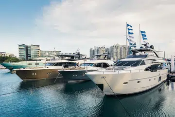 Singapore Yacht Show boats