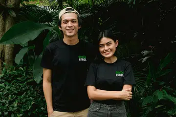 Green Rebel Max Mandias and Helga Angelina