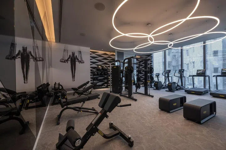 The gym facilities. (Photo: Mondrian Hong Kong)