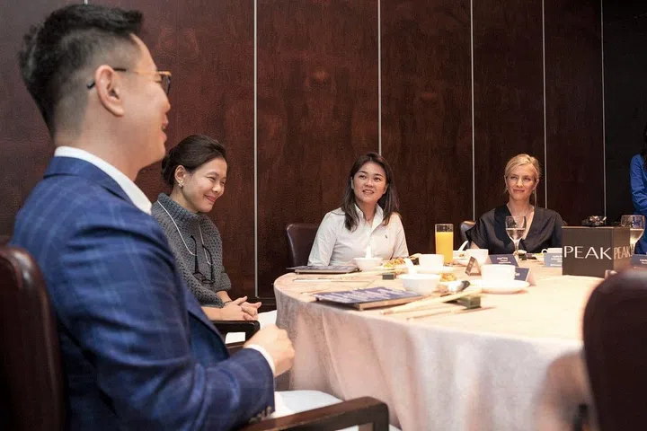 Freaderic Tan, Lee Syin Long, Joyce Teng and Lydia Bowden (Photo: Cheryl Raharjo)