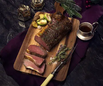 lavish christmas catering