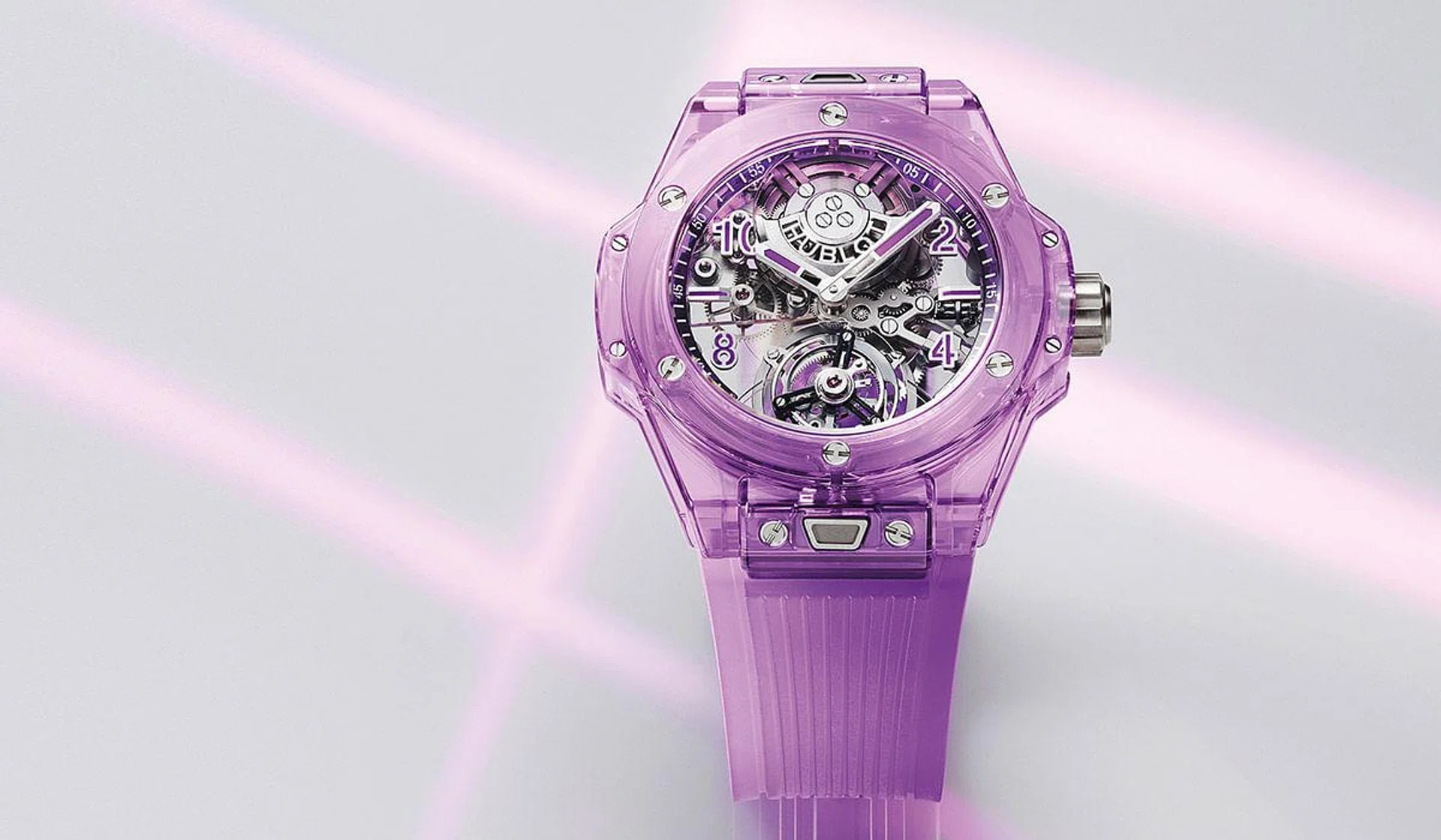 Hublot Big Bang Tourbillon Automatic Purple Sapphire