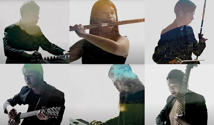 The Teng Ensemble musicians are behind Music for Mindfulness. (Photo: The Teng Company)