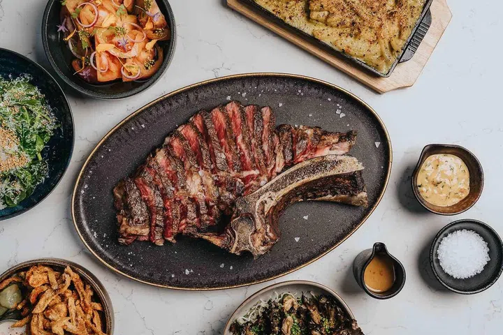 Galician Vintage Prime Rib, cut from cattle at least 60 days old. Photo: Meadesmoore