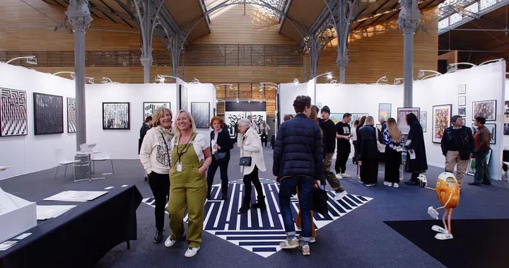 L’Atlas’ booth at the Solid'Art Paris art fair in April 2023. (Photo: Théo Pitout)