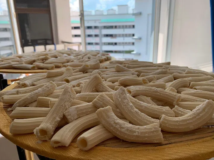 Chef Marvas Ng cherished the time when he made his take on rigatoni with his mother and mother-in-law during the first COVID-19 lockdown in 2020. (Photo: Courtesy of Marvas Ng)