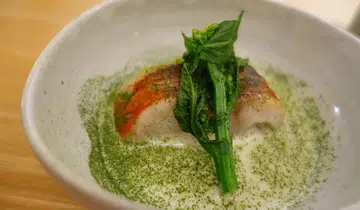 Kinmedai in White Curry Mustard Seed